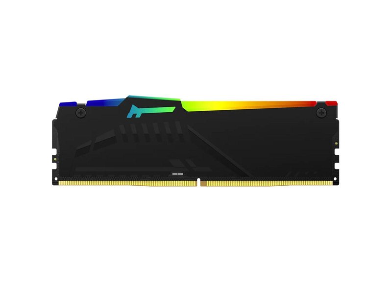 Модуль памяти Kingston 32GB DDR5 5600 FURY Beast Black RGB EXPO Non-ECC Unbuffered DIMM (Single Module) 2RX8 36-38-38 1.25V 288-pin 16Gbit