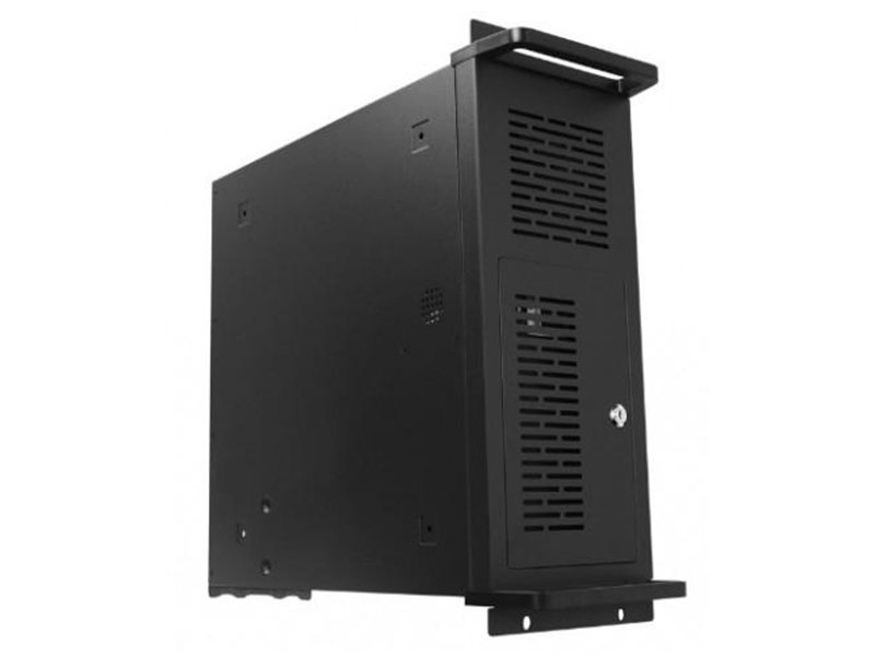 Корпус Inwin TS-4U USB3.0*2; Front fan 12cm*1; Rear fan 6cm*2; dust filter on the front door, intrusion switch, Add Self-adhesive type strong wiring fixing base; rails [6141299]