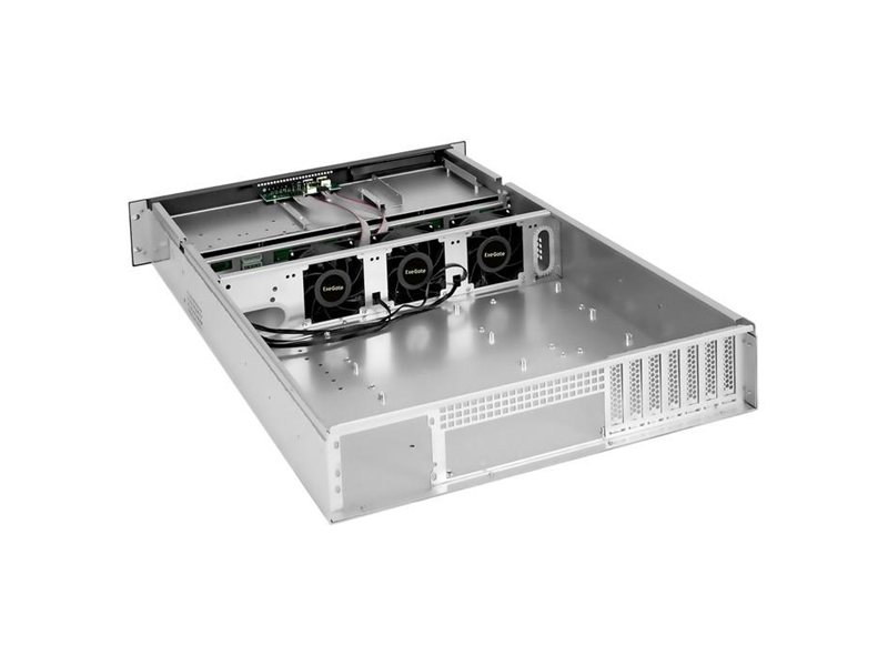 Exegate EX296380RUS Серверный корпус ExeGate Pro 2U660-HS08 <RM 19", высота 2U, глубина 660, БП 1200ADS, 8xHotSwap, USB>
