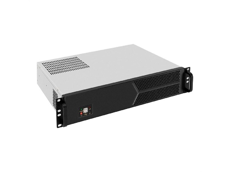 Exegate EX298436RUS Серверный корпус ExeGate Pro 2U330-03 <RM 19", высота 2U, глубина 330, БП 700PPH-SE, 2*USB>