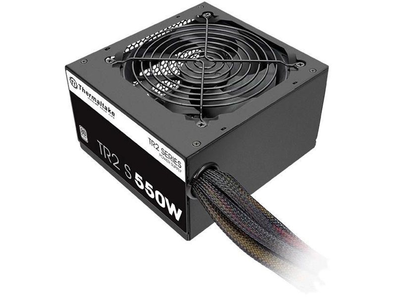 Блок питания Thermaltake ATX 550W TR2 S V2 80+ white (20+4pin) APFC 120mm fan 5xSATA RTL