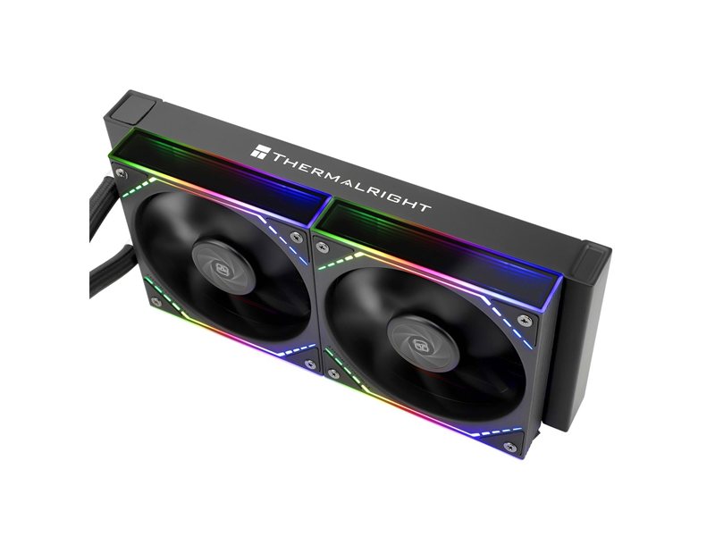 Thermalright Система водяного охлаждения Frozen Infinity 240 Black / 2x120mm ARGB PWM Fans / TRFI240B