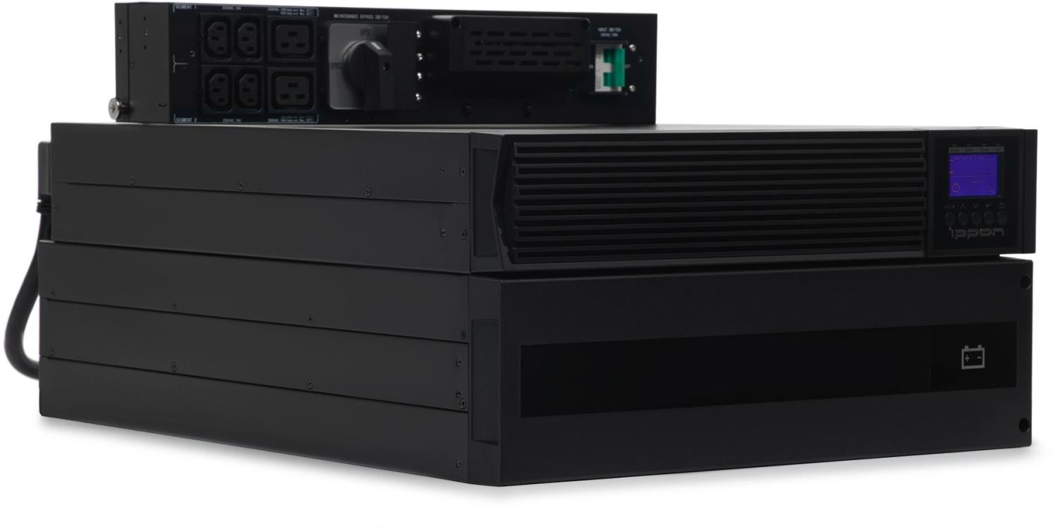 Источник бесперебойного питания Ippon Innova RT II 6000 6000Вт 6000ВА черный