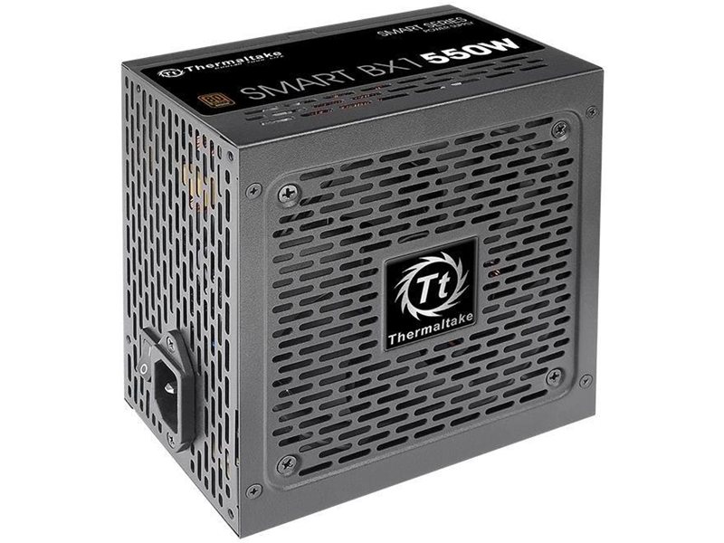 Блок питания Thermaltake ATX 550W Smart BX1 SE 80+ bronze (20+4pin) APFC 120mm fan color LED 6xSATA RTL