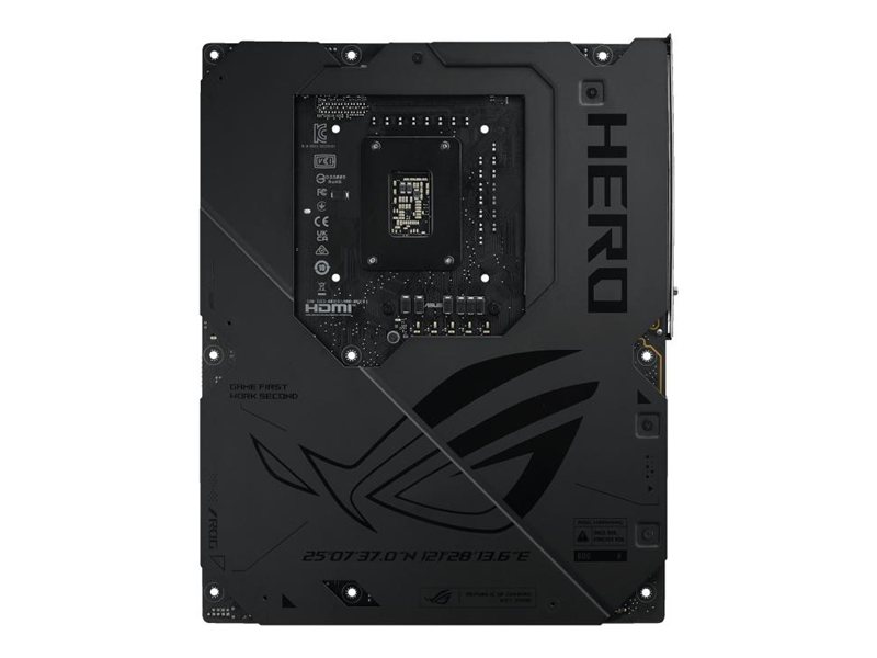 Материнская плата ASUS ROG MAXIMUS Z890 HERO LGA1851 ATX 4xDDR5 2xPCIEx16 PCIEx1 6xM.2 2xThunderbolt USB-C HDMI 2.5GLAN 5GLAN Wi-Fi 7