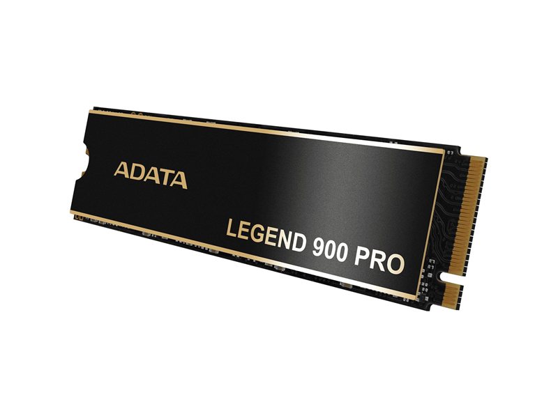 Твердотельный накопитель/ ADATA SSD LEGEND 900 PRO, 4000GB, M.2(22x80mm), NVMe 1.4, PCIe 4.0 x4, 3D NAND, R/W 7400/6500MB/s, IOPs н.д./н.д., TBW 2400, DWPD 0.3 (5 лет)