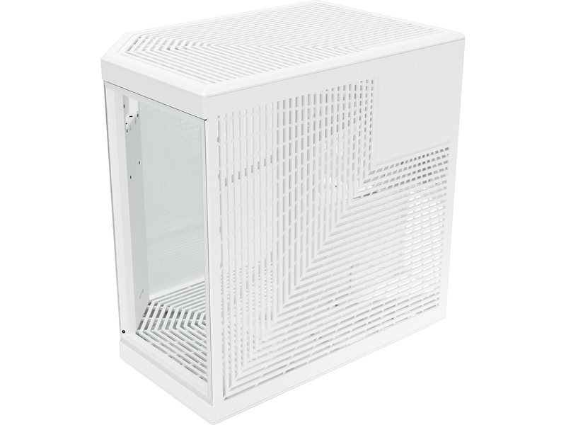 Корпус без блока питания/ Case HYTE Y70 Touch Infinite, Midi-Tower, TG, LCD, no fans, 2xUSB-A 3.2, 1xUSB Type-C, E-ATX, ATX, mATX, mITX White Snow