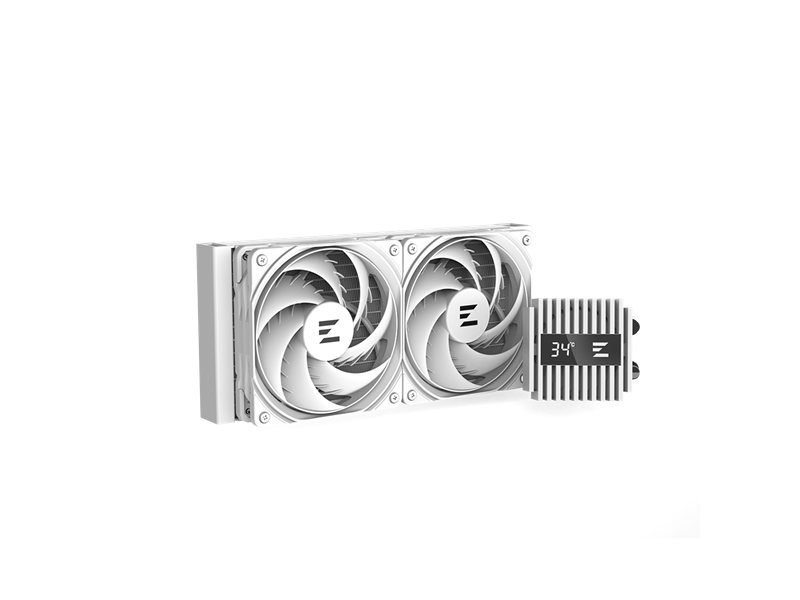 Система водяного охлаждения Zalman CPU Liquid Cooler 240mm, ARGB, white