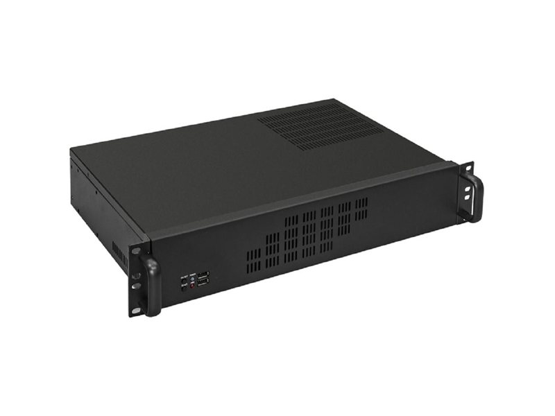 Exegate EX292252RUS Серверный корпус ExeGate Pro 2U300-04 <RM 19", высота 2U, глубина 300, без БП, USB>