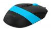 Мышь A4Tech Fstyler FM10 черный/синий оптическая 1600dpi USB 4but (FM10 BLUE)