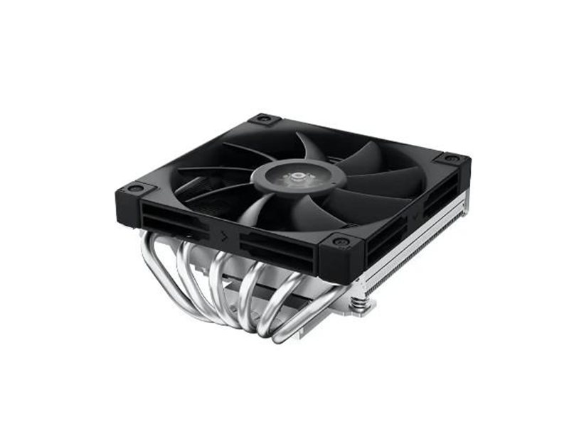 Cooler Deepcool AN600 LGA1700/1200/115X/AM5/AM4 низкопрофильный 67mm  TDP 180W, PWM, черный RET