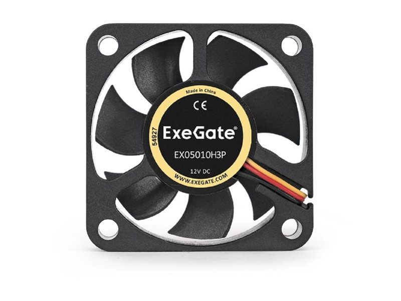 Exegate EX253943RUS Вентилятор ExeGate Mirage-H 50x50x10 гидродинамический подшипник, 4500 RPM, 22dB, 3pin