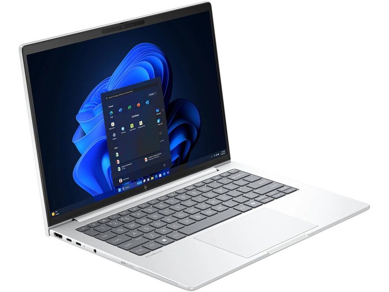 Ноутбук HP EliteBook 8 G1a Ryzen 7 PRO 250 16Gb SSD512Gb Intel Graphics 780M 14" IPS WUXGA (1920x1200) Windows 11 Pro 64 silver WiFi BT Cam (C03QHUT)