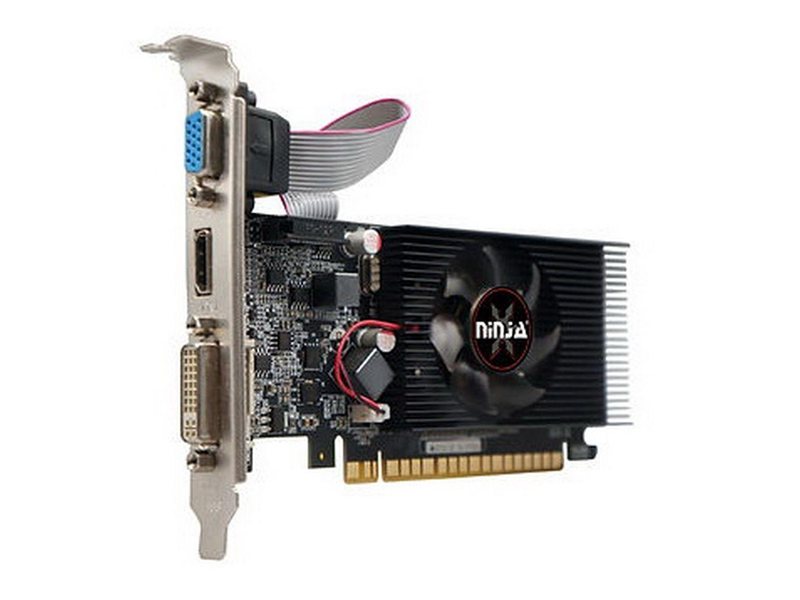 Видеокарта Ninja (Sinotex) GT610 2GB DDR3 64bit VGA DVI HDMI 1FAN LP RTL