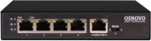 Коммутатор Osnovo SW-8050/D 5x1Гбит/с 4PoE+ 85W неуправляемый