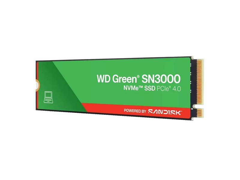 Твердотельный накопитель SSD Western Digital M.2 2280 1TB WD Green WDS100T5G0E