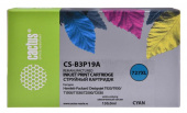 Картридж струйный Cactus CS-B3P19A №727 голубой (130мл) для HP DJ T920/T1500 с чипом