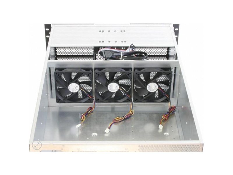 Procase RE411-D11H0-FE-65 Корпус 4U server case,11x5.25+0HDD,черный,без блока питания,глубина 650мм,MB EATX 12"x13",панель вентиляторов 3х120
