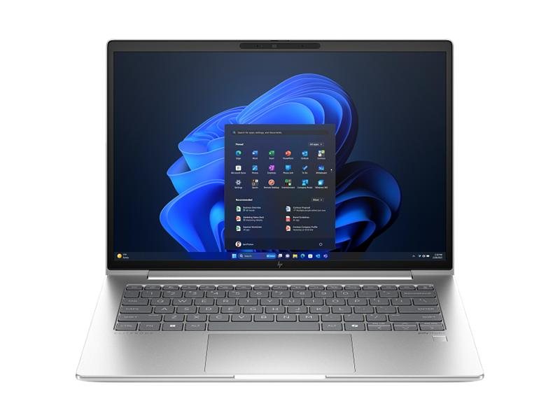 Ноутбук HP EliteBook 640 G11 Intel Core Ultra7-165U vPro,14" WUXGA (1920x1200) IPS 300cd AG,16Gb DDR5-5600MHz(1),512Gb SSD NVMe,56Wh,FPS,ENG/RU Kbd Backlit,1.4kg,Silver,1y,Win11 Home Rus