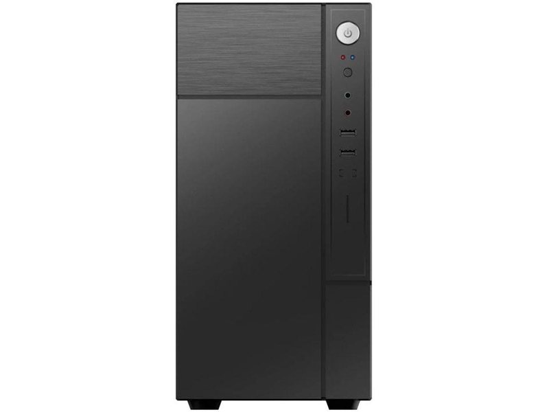 Корпус без блока питания/ Case Forza mATX case, black, w/o PSU, w/2xUSB3.0, no pwr cord, w/o FAN