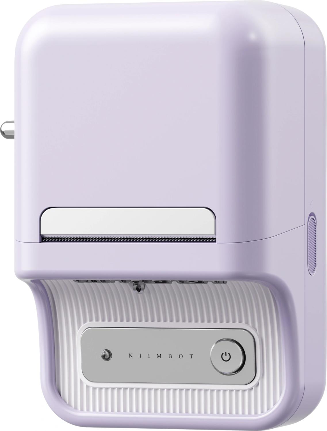 Термопринтер Niimbot B21 Pro (1747097) 300dpi 60мм/с/USB/BT для печ.этик. фиолетовый