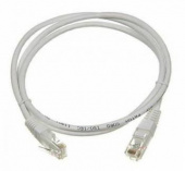 Патч-корд Lanmaster TWT-45-45-0.5-GY UTP RJ-45 вил.-вилка RJ-45 кат.5E 0.5м серый ПВХ (уп.:1шт)