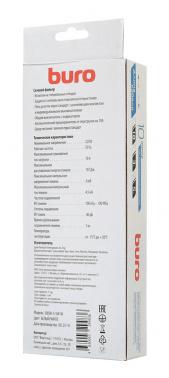 Сетевой фильтр Buro 500SH-5-SW-W 5м (5 розеток) белый (коробка)