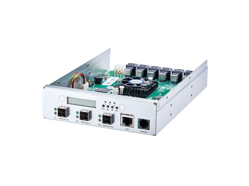 Контроллер Areca ARC-8028-24 Expander SAS/SATA 12G, 12 external port (3x SFF8644), 24 internal ports (6x SFF8643), в комплекте кабели SFF8643-SFF8087 * 6 штук, RTL