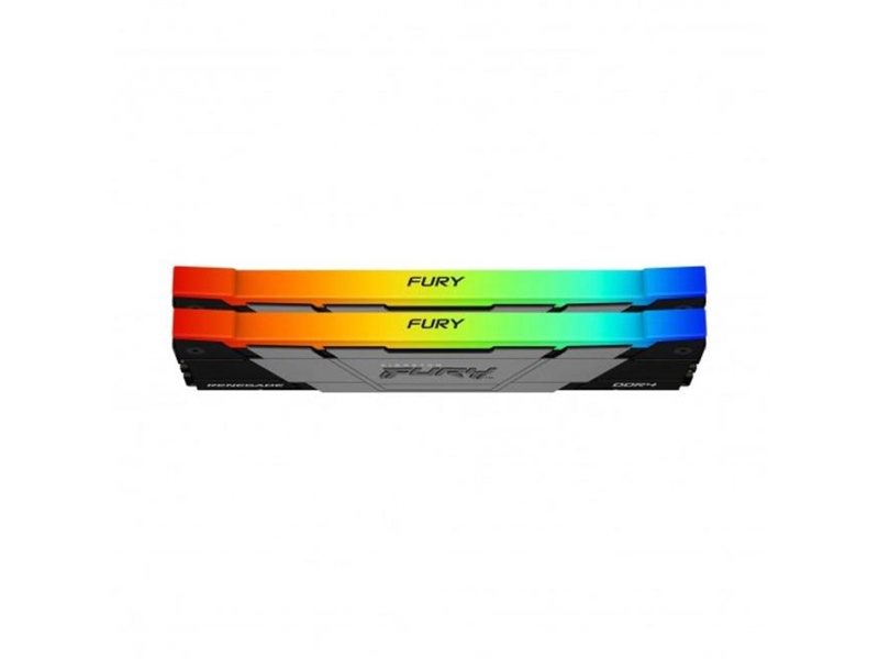Память оперативная/ Kingston 96GB 6000MT/s DDR5 CL32 DIMM (Kit of 2) FURY Renegade RGB XMP