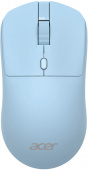 Мышь Acer OMR501 голубой оптическая 1600dpi silent беспров. USB 4but (ZL.MCE11.019)
