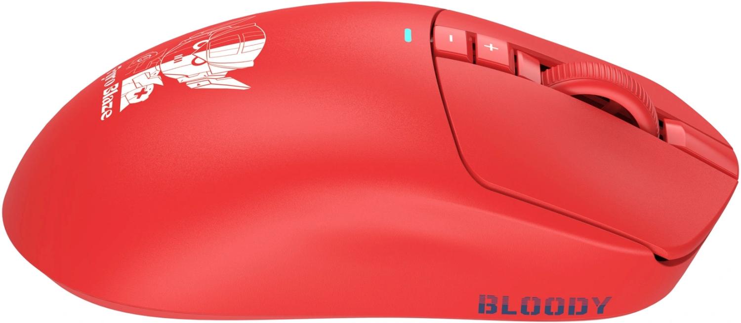 Мышь A4Tech Bloody R72 Pro красный оптическая 26000dpi беспров. USB-C 7but (R72 PRO PYRO BLAZE)