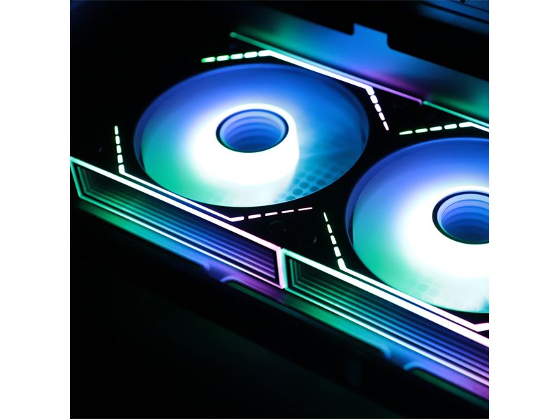 Кулер для корпуса/ Case Cooler Thermalright TL-M12R-S Reverse (124x120x25mm, 4-pin PWM, ARGB, 34.43CFM, 23.2dBA, 1500RPM, Black)