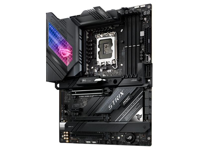Материнская плата Asus ROG STRIX Z690-E GAMING WIFI Soc-1700 Intel Z690 4xDDR5 ATX AC`97 8ch(7.1) 2.5Gg RAID+HDMI+DP