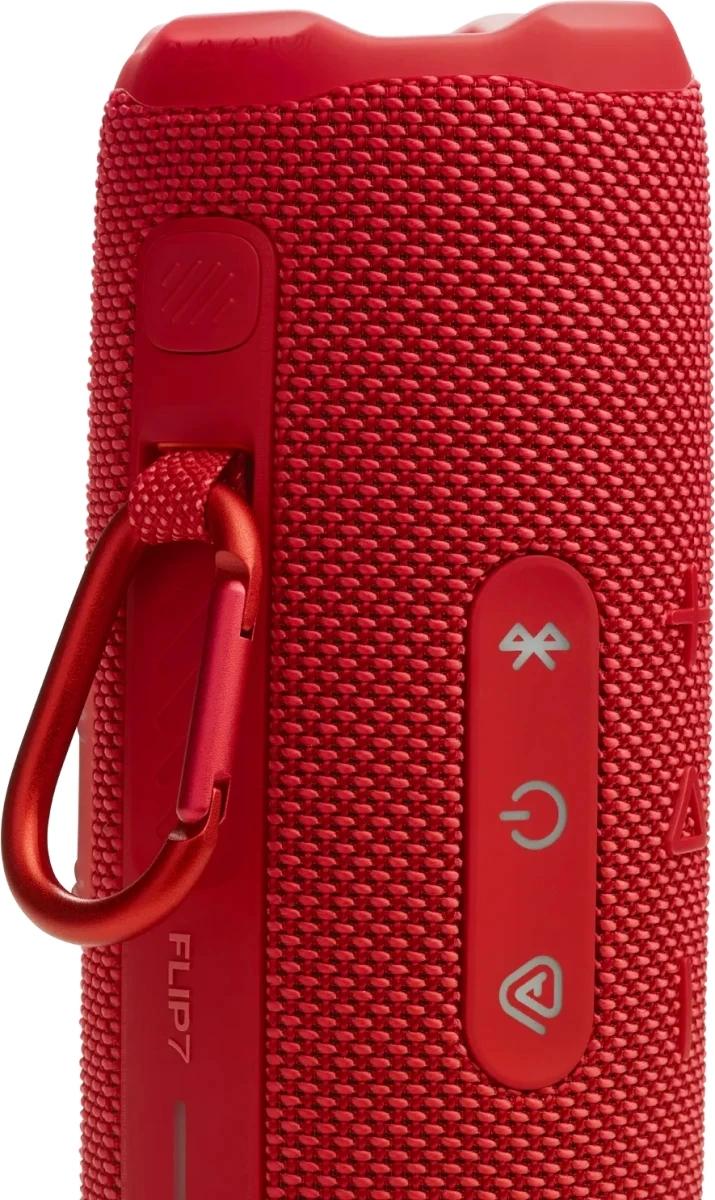 Колонка порт. JBL Flip 7 красный 35W 1.0 BT 10м 4800mAh (JBLFLIP7RED)