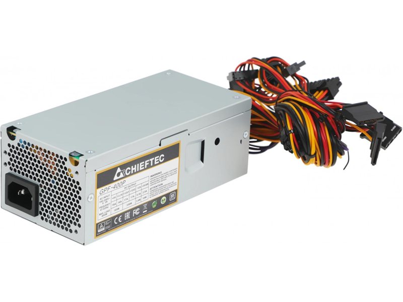 Блок питания Chieftec TFX 400W SMART GPF-400P (20+4pin) APFC 80mm fan 4xSATA