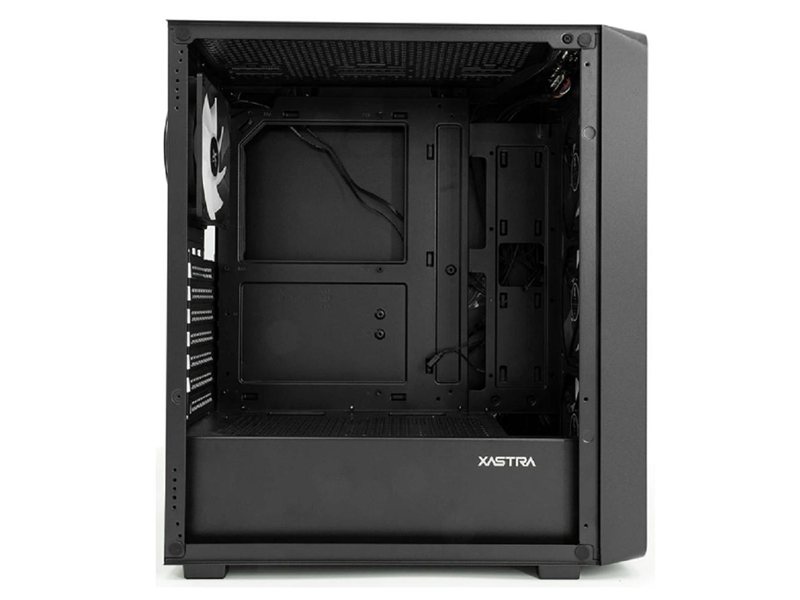 XASTRA Корпус A407 4ARGB Black ATX/Mesh/ tempered glass / 4x120mm ARGB PWM fans/ A407-4FC12A