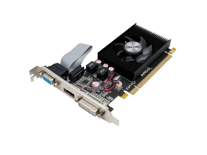 Видеокарта Afox R5 230 2GB DDR3 64bit DVI HDMI 1FAN LP RTL