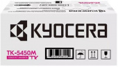 Картридж лазерный Kyocera TK-5450M 1T0C0DBNL0 пурпурный (3200стр.) для Kyocera Kyocera ECOSYS PA2600cx, ECOSYS PA2600cwx, ECOSYS MA2600cfx, ECOSYS MA2600cwfx