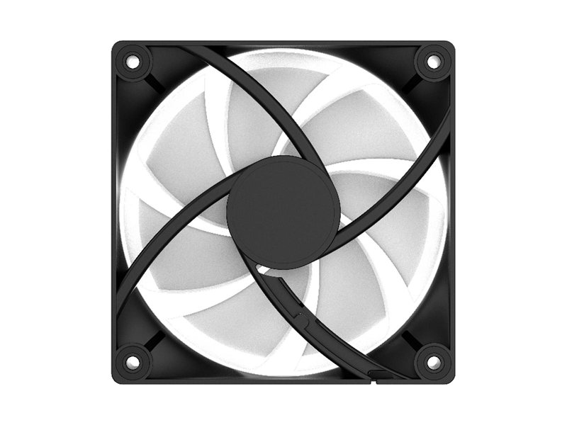 Вентилятор для корпуса Ocypus Delta F12 BK ARGB, 120x120x25mm, 4-PIN PWM, 500-2000 RPM, 29 DBA MAX, HYDRO BEARING