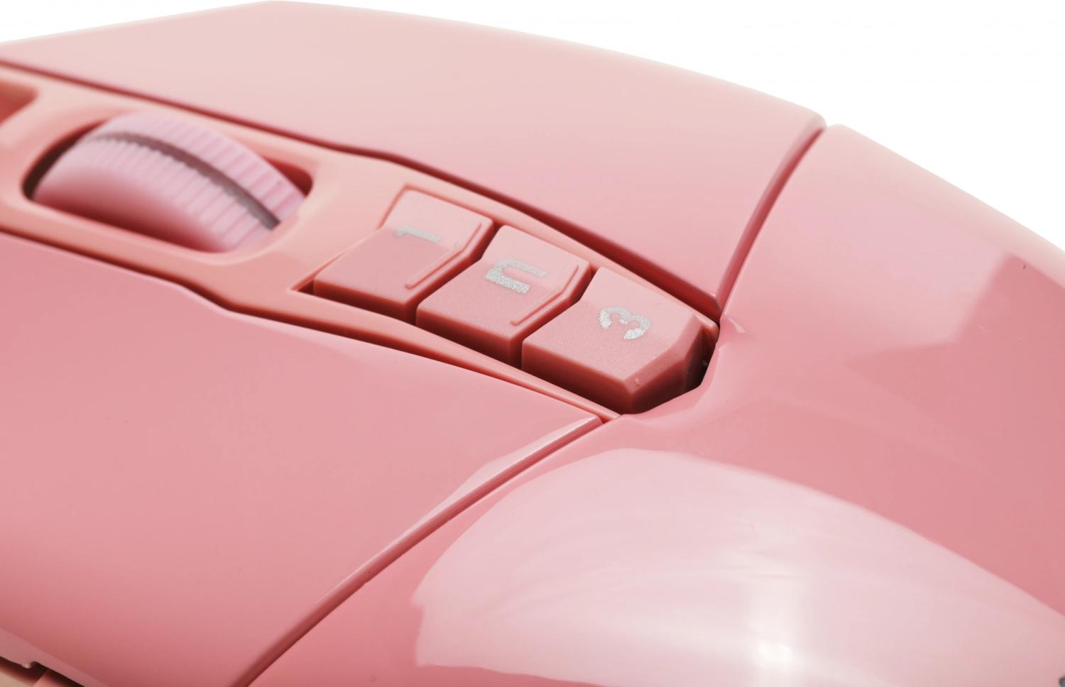 Мышь A4Tech Bloody P91s розовый оптическая 8000dpi USB 8but (P91S PINK ACTIVATED)