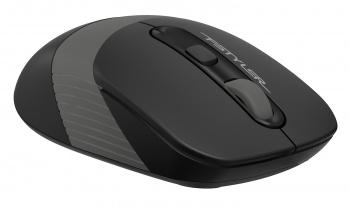 Мышь A4Tech Fstyler FG10S черный/серый оптическая 2000dpi silent беспров. USB для ноутбука 4but (FG10S GREY)