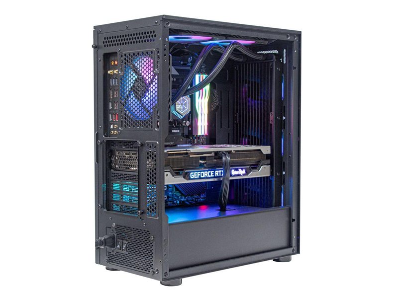 Корпус Silverstone G41FA512ZBG0020 High airflow ATX mid-tower chassis with dual radiator support and ARGB lighting High airflow ATX mid-tower chassis with dual radiator support and ARGB lighting