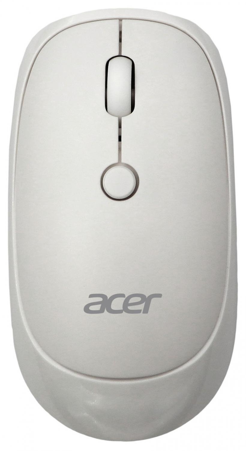 Мышь Acer OMR138 белый оптическая 1600dpi беспров. USB 3but (ZL.MCEEE.01L)
