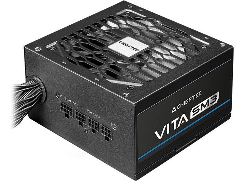 Блок питания Chieftec ATX 650W Vita SM3 BPX-650-C 80+ bronze (20+4pin) APFC 120mm fan 6xSATA RTL