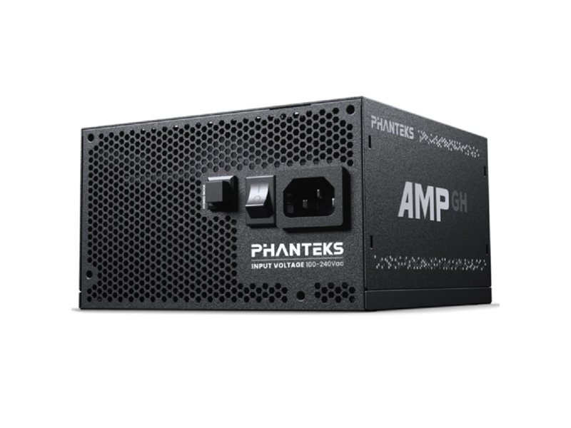 PHANTEKS Блок питания AMP GH 850W (80 Plus Gold, ATX 3.1, PCIe 5.1, APFC, 120mm Fan, Fully Modular, Black) / PH-P850GH_BK01