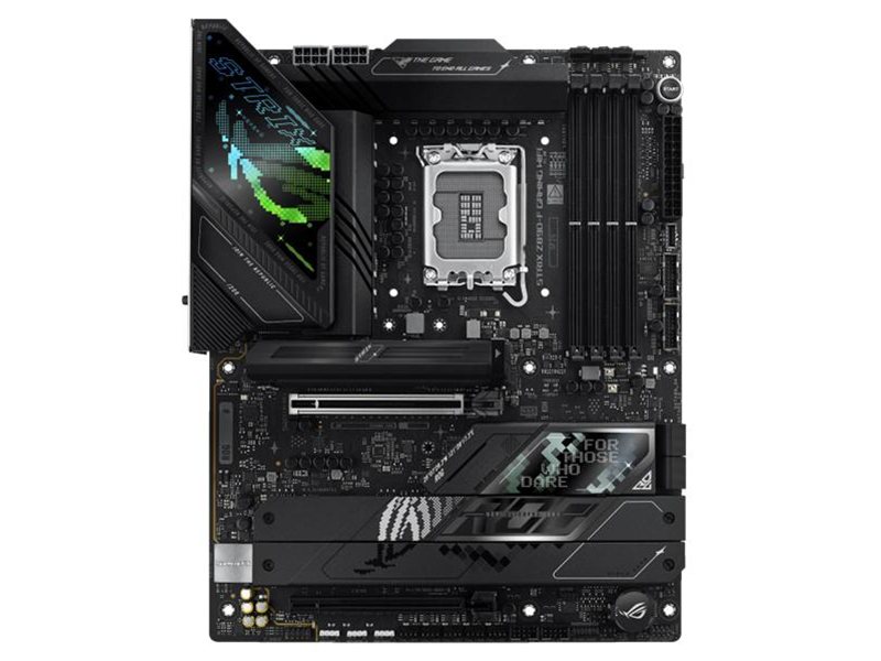 Материнская плата ASUS ROG STRIX Z890-F GAMING WIFI, LGA1851, Z890, 4*DDR5, 4*SATA, 5*M.2, 8*USB 3.2, 2*Type-C, 2*PCIx16, 2*Thunderbolt™ 4, HDMI+DP, ATX; 90MB1I40-M0EAY0