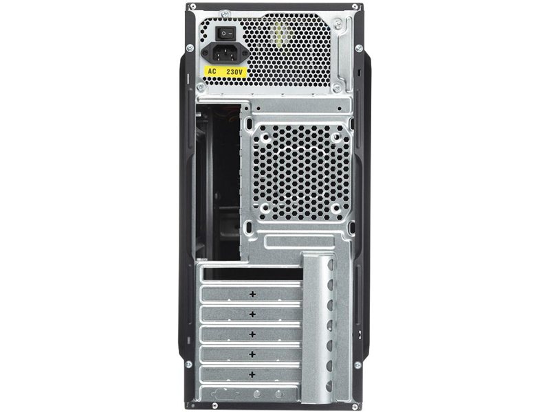 Корпус c блоком питания 450 Ватт/ Case Foxline FL-815, ATX, 3x5.25EXT, 1x3.5EXT, 3x3.5INT, 2xUSB2.0, HDA, w/o FAN, w/450W ATX PSU, w/1.2m EU pwr cord