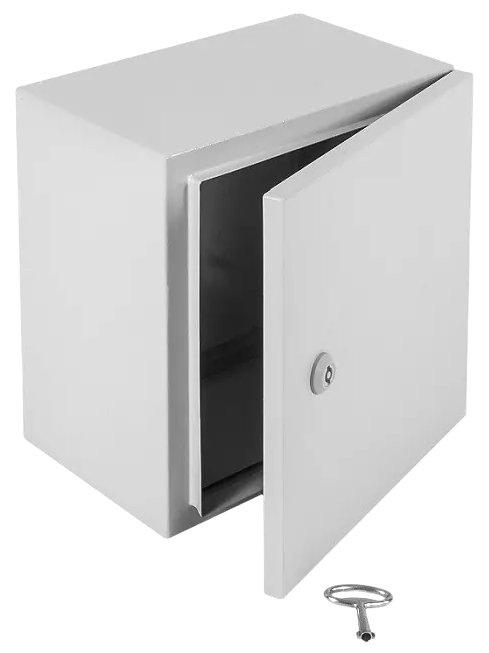 Шкаф электротехнический Elbox EMW-800.500.300-1-IP66 потол.пан. пан.основ. монтаж.пан. одноствор. настенный 800мм 500мм 300мм 285мм IP66 несъемн.бок.пан. 150кг серый сталь уличный всепогодный