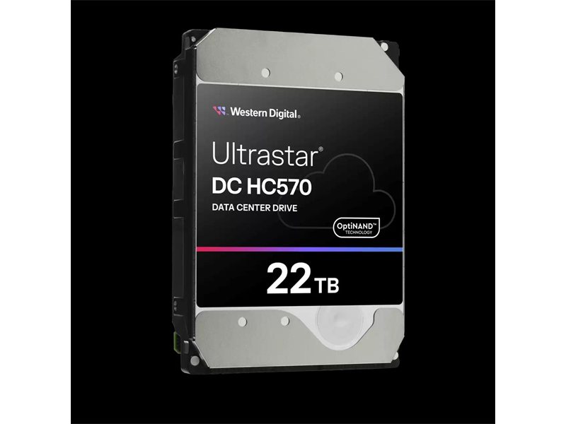 Жесткий диск/ HDD WD SATA Server 22Tb Ultrastar DC HC570 7200 6Gb/s 512MB 1 year warranty (replacement MG10AFA22TE, WUH722020CLE604, WUH722020BLE604, WUH722020BLE6L4)