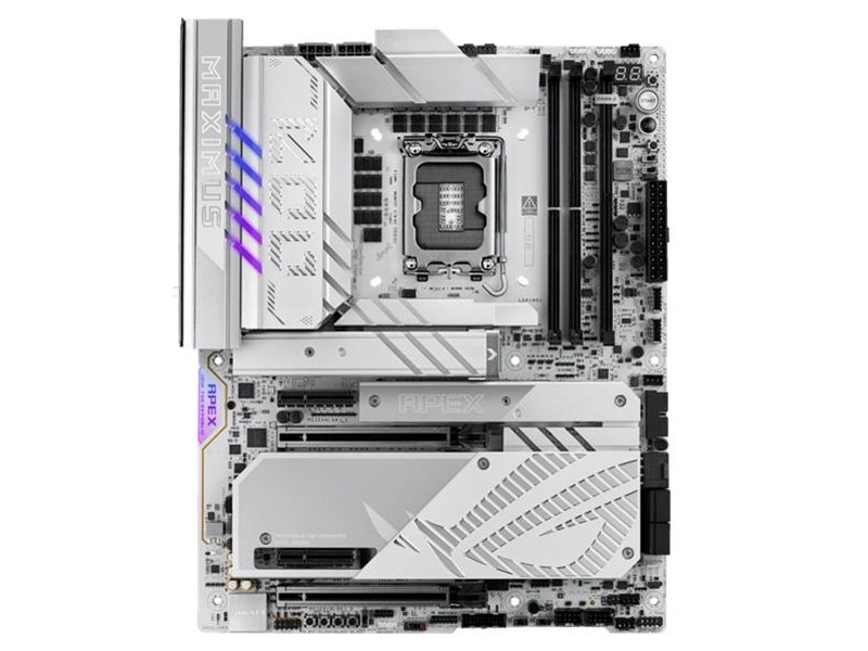 Материнская плата ASUS ROG MAXIMUS Z890 APEX, LGA1851, Z890, 2*DDR5, 4*SATA, 6*M.2, 8*USB 3.2, Type-C, 2*PCIx16, 2*PCIx4, 2*Thunderbolt™ 4, ATX; 90MB1IP0-M0EAY0